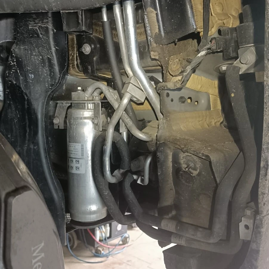 Установка R134a